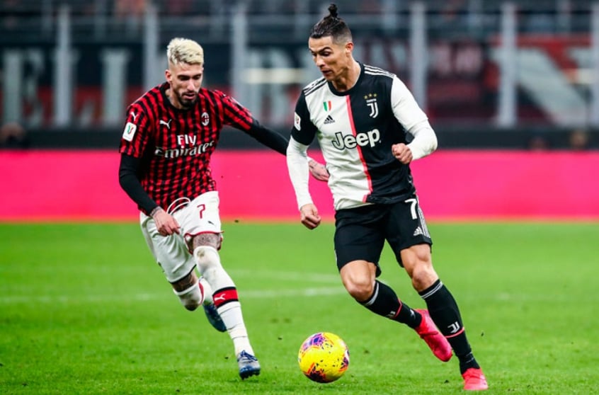 Juventus e Milan se enfrentam pela Copa da Itália no ...