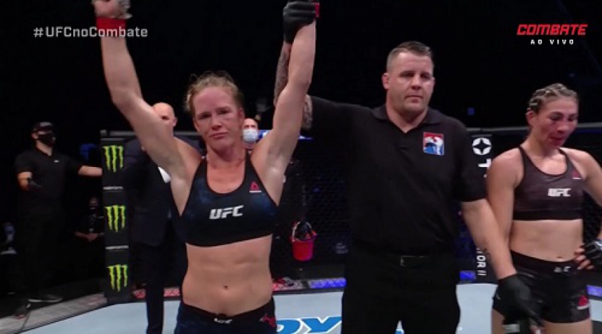 amanda nunes vence holly holm