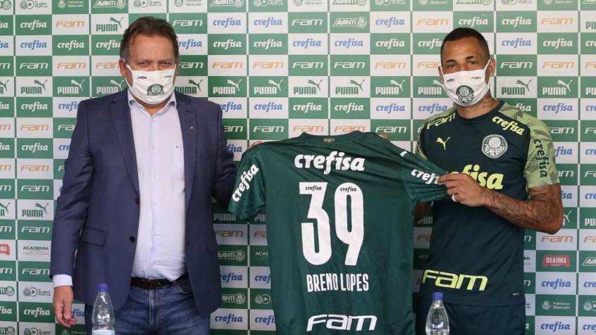 Breno Lopes é apresentado no Palmeiras e afirma: 'Para ...