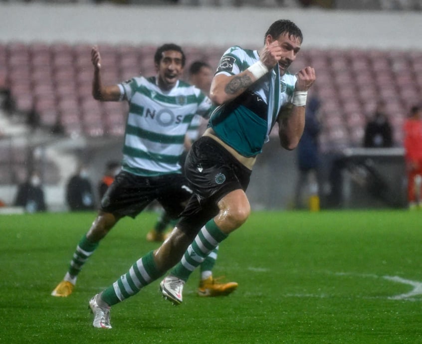 Coates Marca Duas Vezes Nos Minutos Finais Sporting Vence O Gil Vicente De Virada E Segue Invicto No Portugues Lance