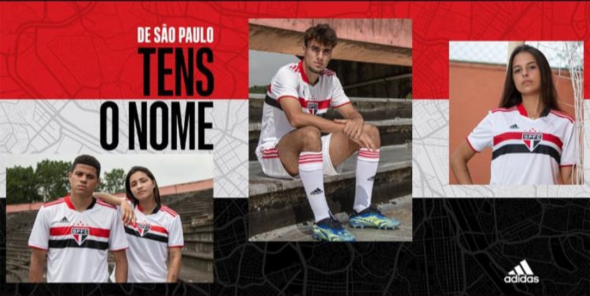 camiseta sao paulo 2021