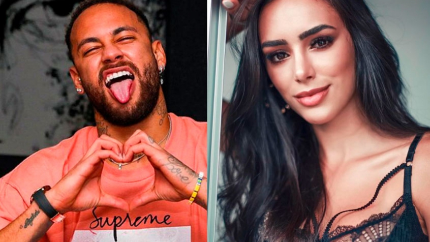 De Camarote, Neymar Assistiu Vitória Do PSG Com Affair Bruna Biancardi ...