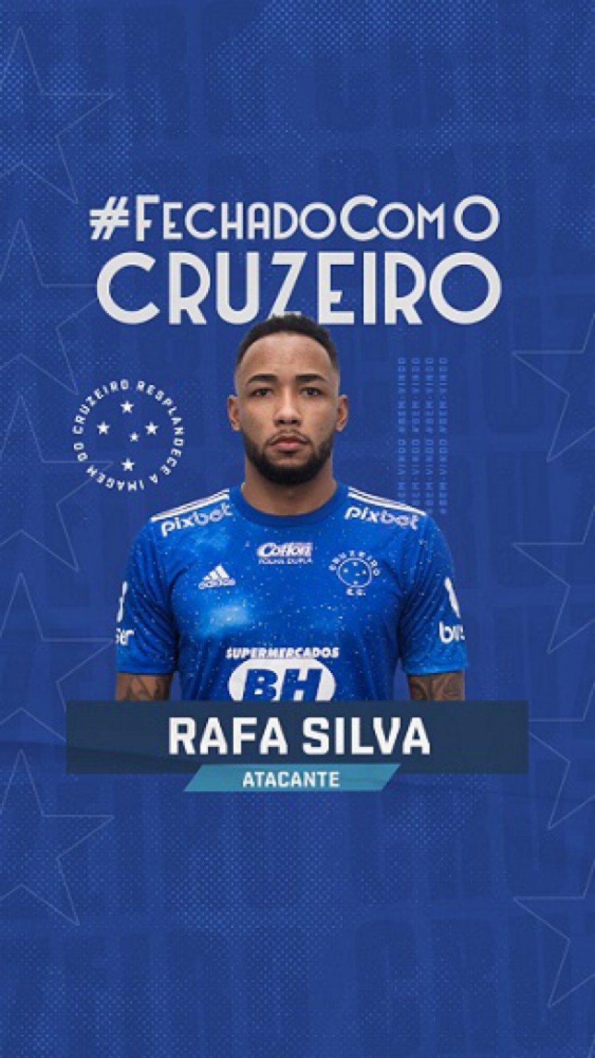 Cruzeiro Regulariza Situação Do Atacante Rafa Silva E O Anuncia Como ...