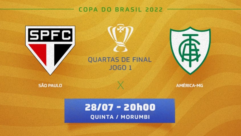 São Paulo x América-mg jogo da volta?