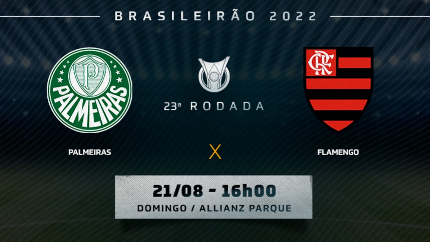 Teve jogo do Flamengo contra o Palmeiras?