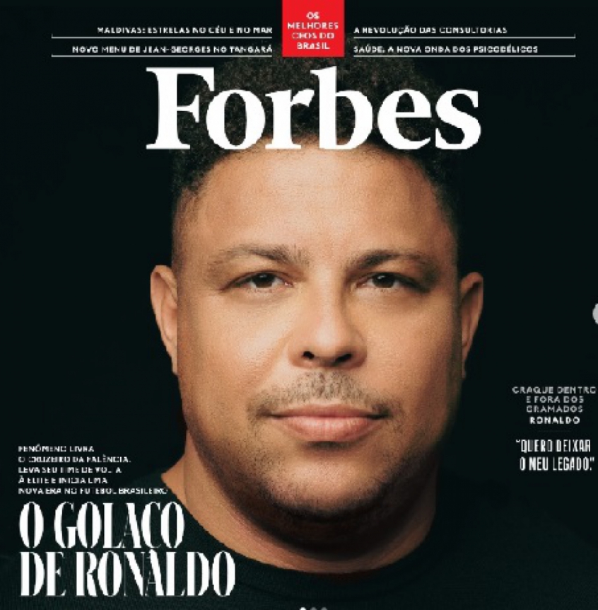 Ronaldo é Capa Da Revista Forbes Por 'livrar O Cruzeiro Da Falência ...