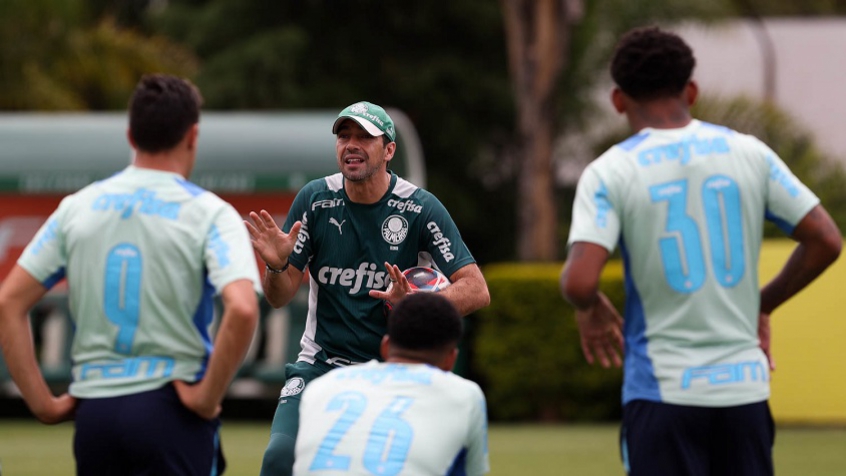 Abel Ferreira - Treino Palmeiras