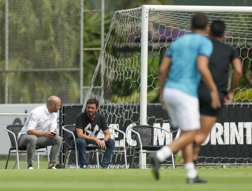 Duílio Monteiro Alves e Alessandro Nunes - Corinthians x Coritiba