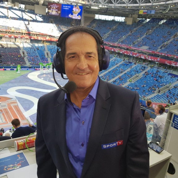 Muricy Ramalho hoje é comentarista da Globo e SporTV