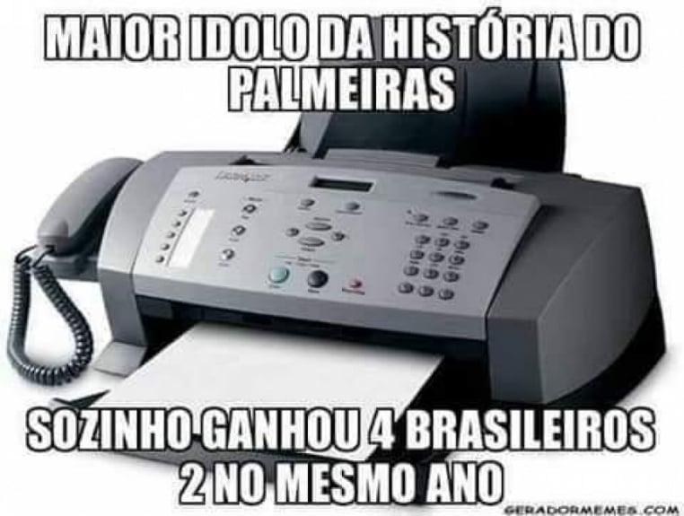 Quantos brasileiros o Palmeiras tem de fax?