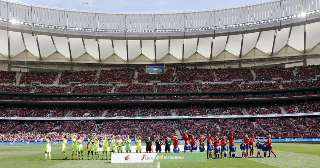 AtlÃ©tico de Madrid x Barcelona feminino