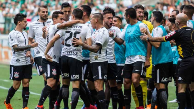 calção do corinthians netshoes