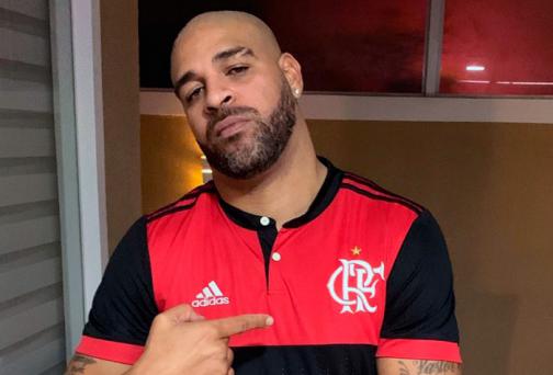 Adriano Imperador exalta Flamengo e comenta relação com os rubro-negros: ‘Me cobram até hoje’