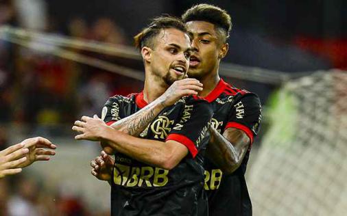 Bruno Henrique se despede de Michael, de saída do Flamengo: ‘A favela venceu’