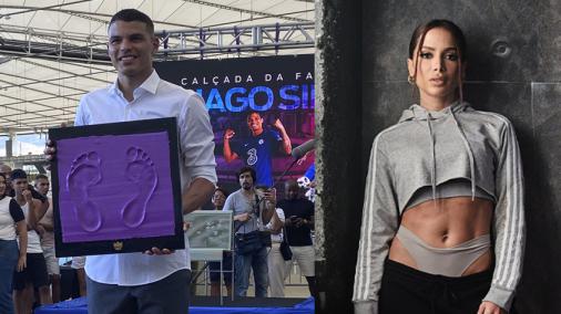 Honrado en el Paseo de la Fama, Thiago menciona a Silva Anitta en el top 1 del mundo: ‘Llegan las recompensas’