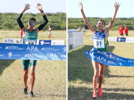 Wendell y Maria Lucineida son campeones panorámicos y sudamericanos de cross