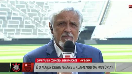 Sormani analisa confronto da Libertadores: ‘É o maior Flamengo x Corinthians de todos os tempos’