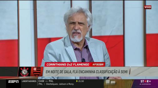 Sormani detona ‘atitude’ do Corinthians, alfineta Jorge Jesus e exalta Flamengo de Dorival