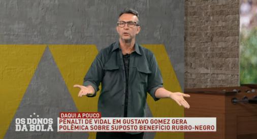 Neto fala em favorecimento ao Flamengo e questiona pênalti não marcado para o Palmeiras