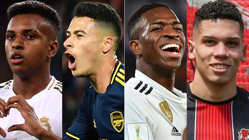 Vinicius Jr, Paulinho e Rodrygo: trio de ouro aposta em entrosamento