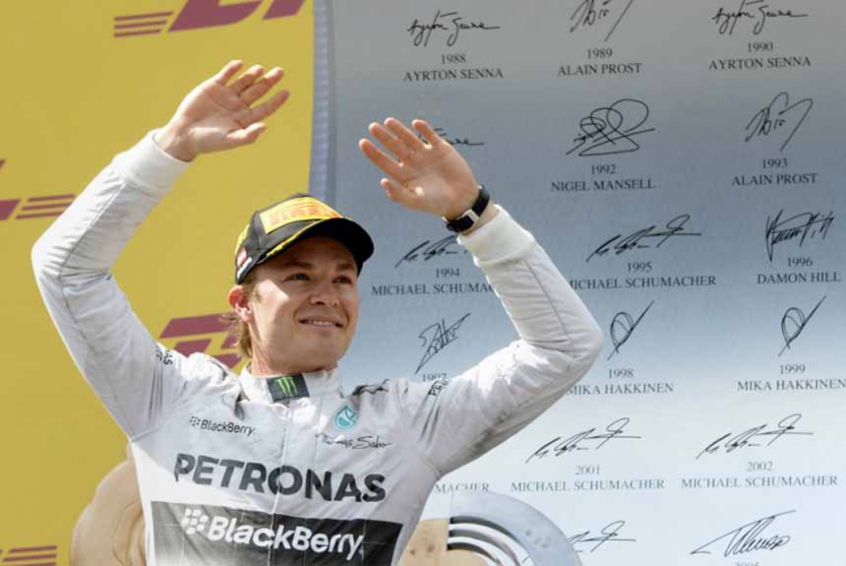 Nico Rosberg - duas vitórias (2014, 2015)