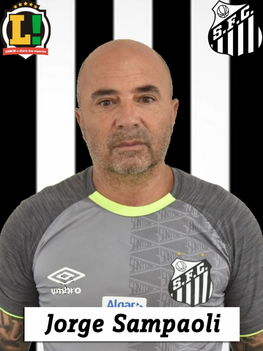 Jorge Sampaoli - 5,0 - Modificou bastante o time em relação ao último jogo, deixando Sanchez no banco. A falta do meia foi fundamental na derrota, uma vez que o time não teve a criatividade habitual no meio de campo. Precisa torcer para que o Palmeiras perca para o Goiás, ou então vencer o Flamengo na última rodada para garantir o vice-campeonato. 