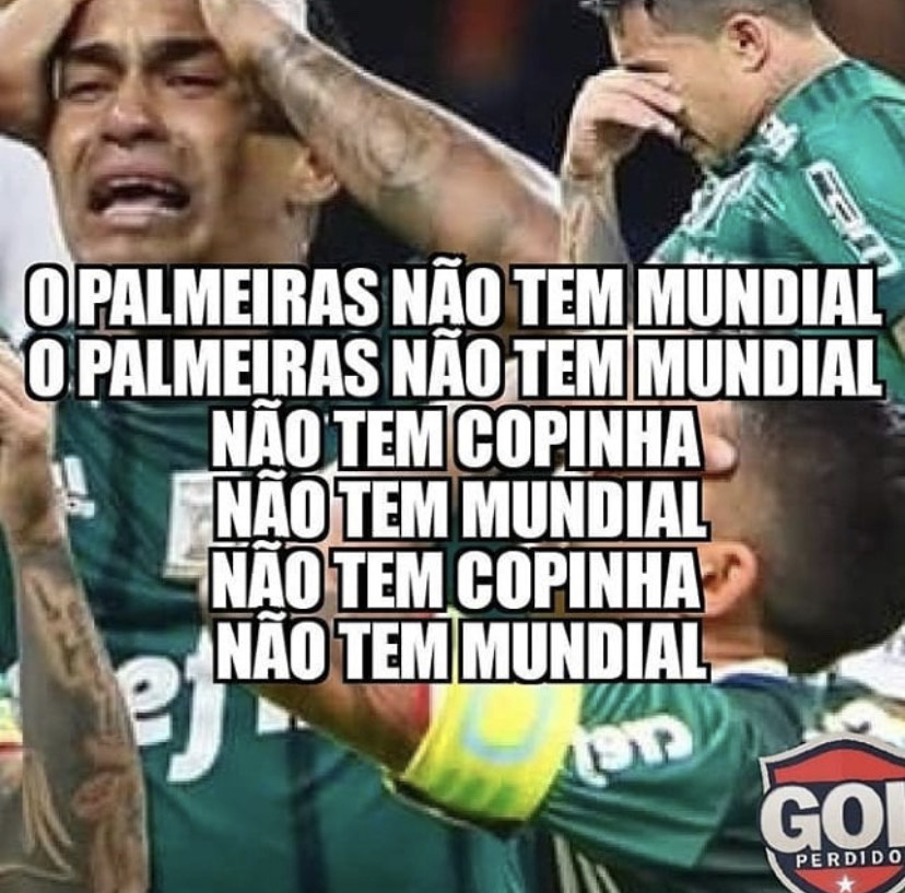 O Palmeiras não tem Mundial não tem copinha e nem Mundial . Versão