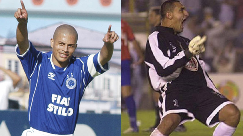 2003 foi o ano do Cruzeiro, que acabou sendo campeão tanto do Brasileiro quanto da Copa do Brasil. Mas já que a brincadeira está boa, imaginemos que o Santos, segundo colocado no Brasileirão (que começou a ser por pontos corridos naquele ano), fosse convocado para a Supercopa. Presenciaríamos uma partida com Maldonado, Alex e Aristizábal; Fábio Costa, Léo e Nenê.