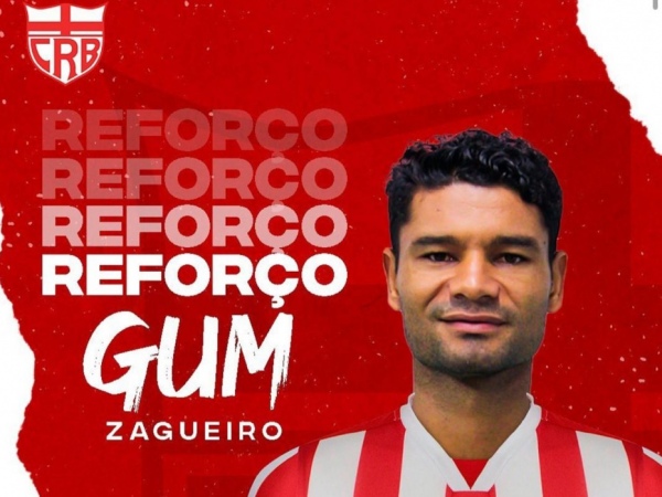 O zagueiro Gum, ex-Fluminense e Chapecoense, foi anunciado no CRB. O jogador, de 34 anos, chega ao clube alagoano depois de quase acertar com o Criciúma, mas preferiu a proposta do time vermelho e branco.