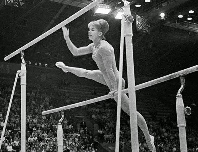 Larissa Latynina, da União Soviética, com 18 medalhas