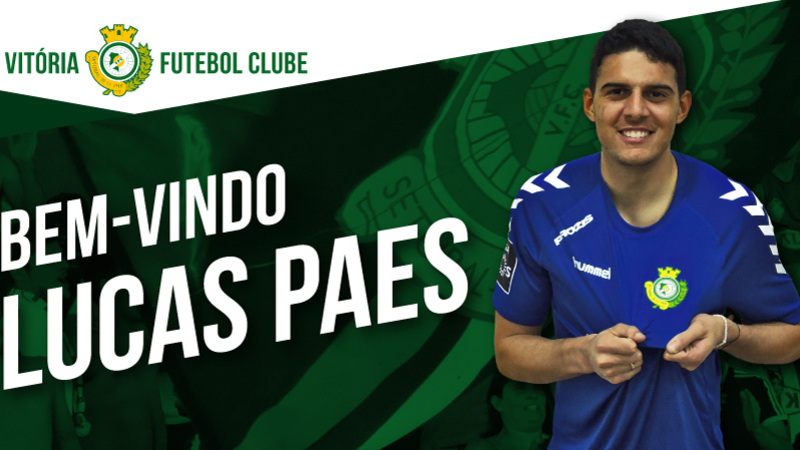 O São Paulo negociou o goleiro Lucas Paes com o Vitória de Setúbal, de Portugal. O jogador, formado nas categorias de base do clube, assinou contrato até 2024 com os portugueses.