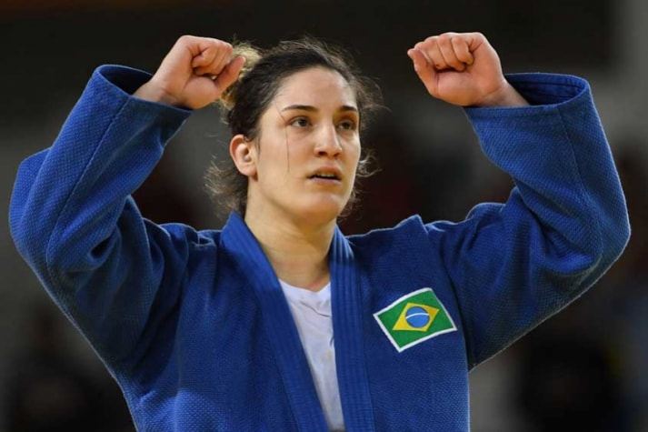 Mayra Aguiar foi medalhista de bronze em três Olimpíadas consecutivas e pode ampliar a marca em Paris