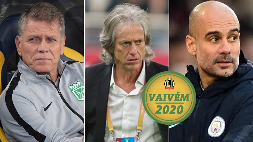 O mercado da bola nesta terça-feira está quente, dentro e fora do Brasil. O Botafogo procura um novo técnico, enquanto o Flamengo quer renovar com Jorge Jesus até 2021 e um clube italiano quer Guardiola. Veja as principais notícias do vaivém desta manhã!