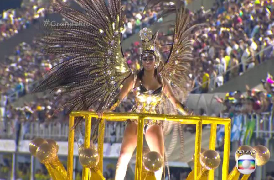 Em 2016, Neymar foi substituído por sua irmã e seu pai no desfile da Grande Rio, que homenageou Santos, cidade do litoral paulista. Ele atuava pelo Barcelona na época.