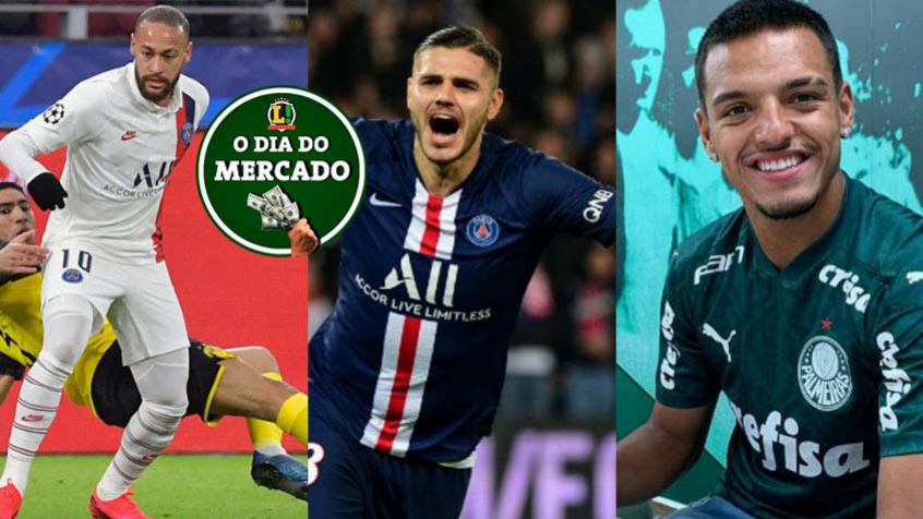 Apesar de toda a preocupação com o novo coronavírus, o mercado da bola continua ativo no mundo todo. A novela Neymar e Barcelona pode estar com um novo capítulo, o Palmeiras renovou com suas promessas e Icardi pode estar rumo ao Real Madrid. Confira o dia do mercado desta terça-feira! 