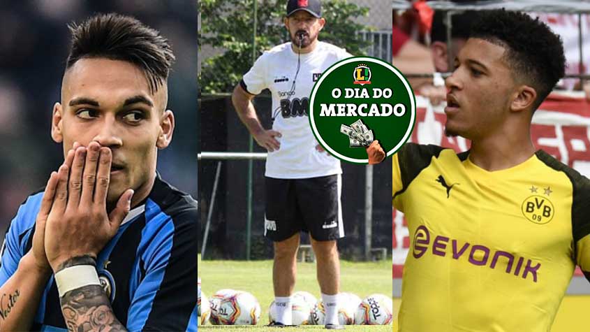 Mesmo com a pausa no futebol por causa da COVID-19 o mercado da bola continua agitado. Nesta segunda-feira, novidades aconteceram, como o Vasco anunciando a efetivação de Ramon Menezes como técnico, Lautaro Martínez mais longe do Barcelona e Sancho a caminho da Inglaterra. Veja as novidades.