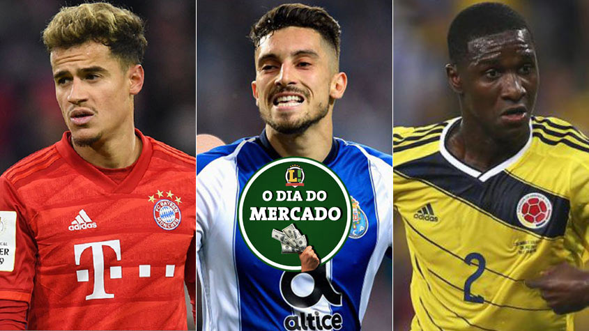 O domingo do mercado de transferências do futebol trouxe mais capítulos de algumas novelas e outras novidades. O lateral-esquerdo brasileiro Alex Telles, do Porto, surgiu como prioridade do Barcelona para a posição, enquanto o Botafogo mostrou interesse no zagueiro Cristián Zapata, do Genoa e da seleção colombiana. Já Coutinho segue com o seu futuro incerto, mas, de acordo com a imprensa inglesa, ele já revelou qual o seu desejo no momento.