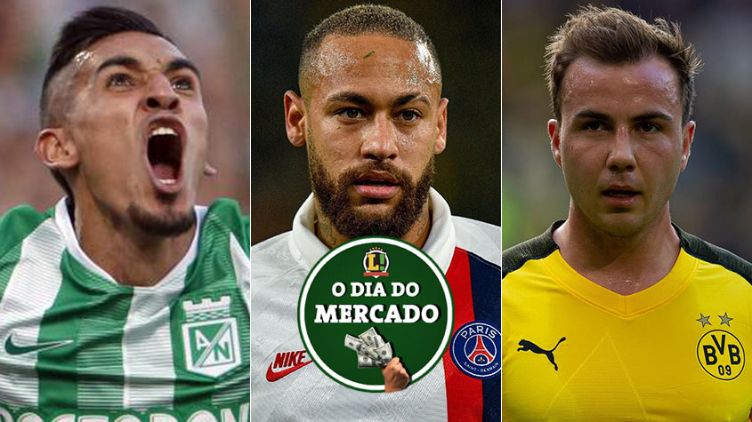 Mesmo em meio à pandemia de coronavírus, o mercado de transferências do futebol não para. E a manhã desta sexta-feira foi agitada. O lateral-direito Muñoz, que interessa ao Palmeiras, desperta o interesse do Boca, Neymar não aceitou a renovação com o PSG e Gotze está de saída do Borussia. Veja as movimentações!