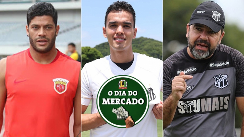  Apesar de toda a preocupação com o novo coronavírus, o mercado da bola continua ativo no mundo todo. O atacante Hulk, após manter a forma no Palmeiras voltou à China, o Santos se despediu de Aguilar e Enderson pode chegar ao Cruzeiro. Confira a manhã do mercado desta quarta-feira!