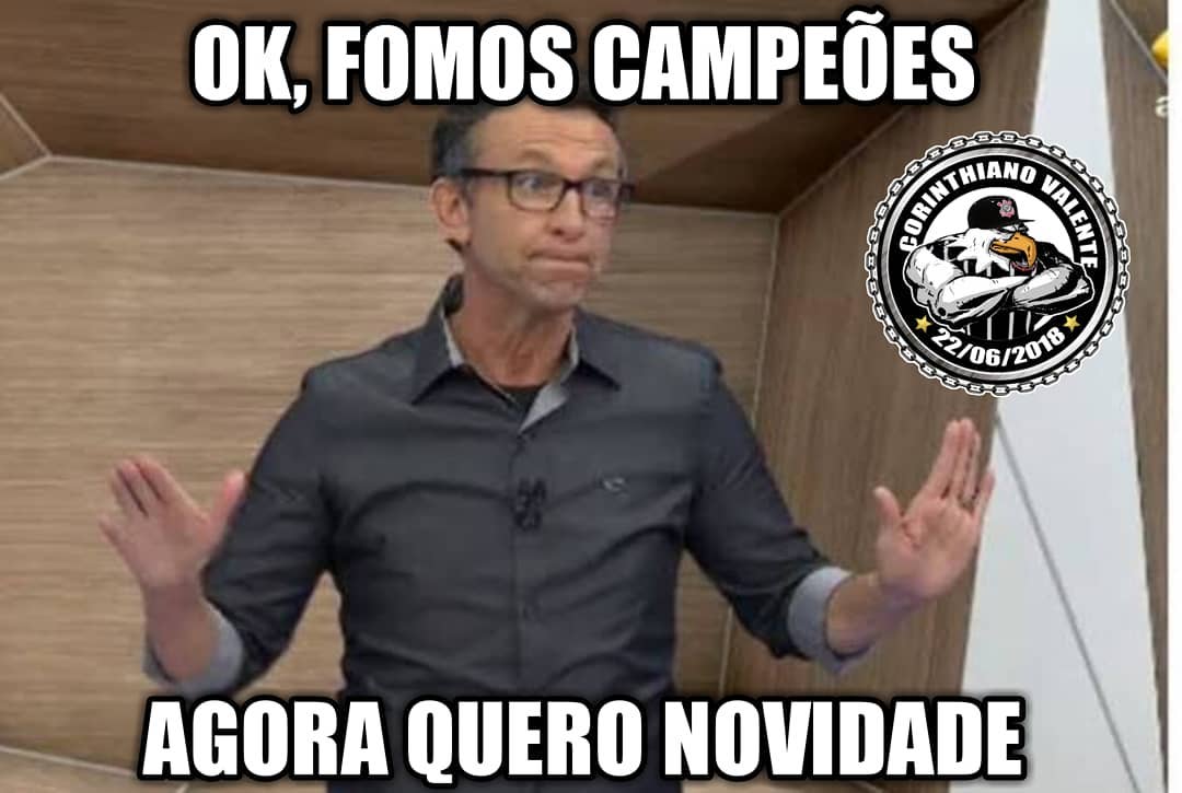 Zoeira Retrô: os memes da final do Paulistão entre Corinthians e São Paulo no ano passado