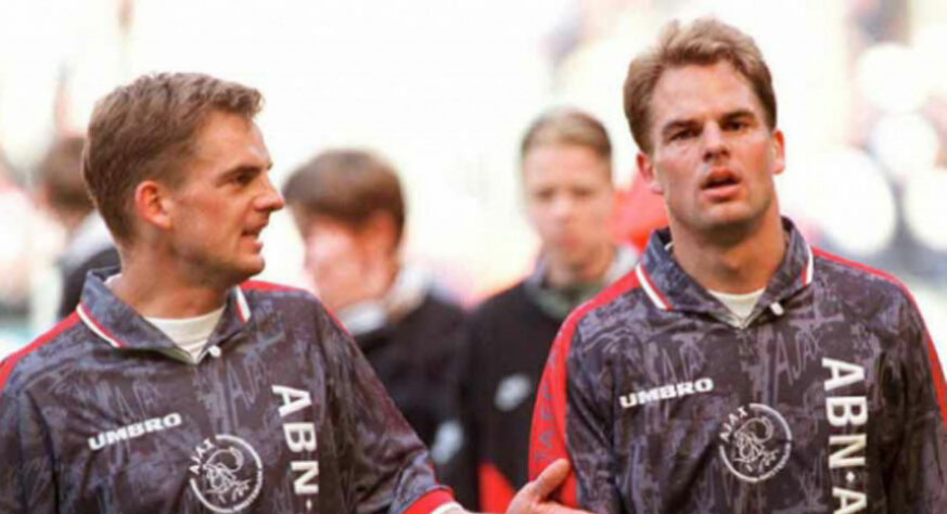 Ronald e Frank de Boer - Esporte: Futebol