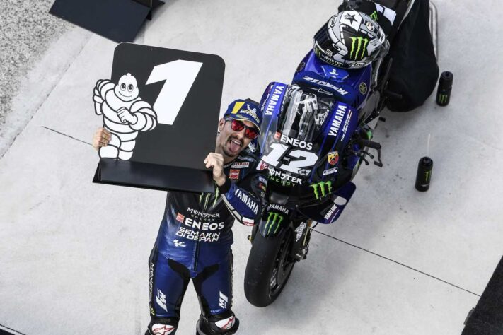 Maverick Viñales conseguiu a segunda pole em Misano, em 2020