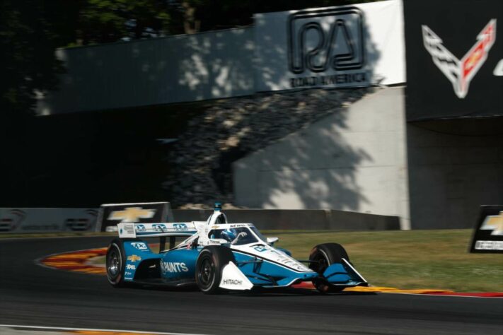 Em Elkhart Lake, Josef saiu com a pole-position na corrida de sábado, mas acabou surpreendido