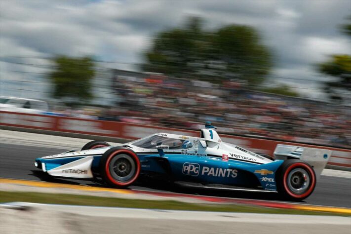 Na corrida 2 em Road America, foi Ganassi no topo com Felix Rosenqvist. Aqui, Newgarden derrotou Dixon pela primeira vez. 9º contra 12º