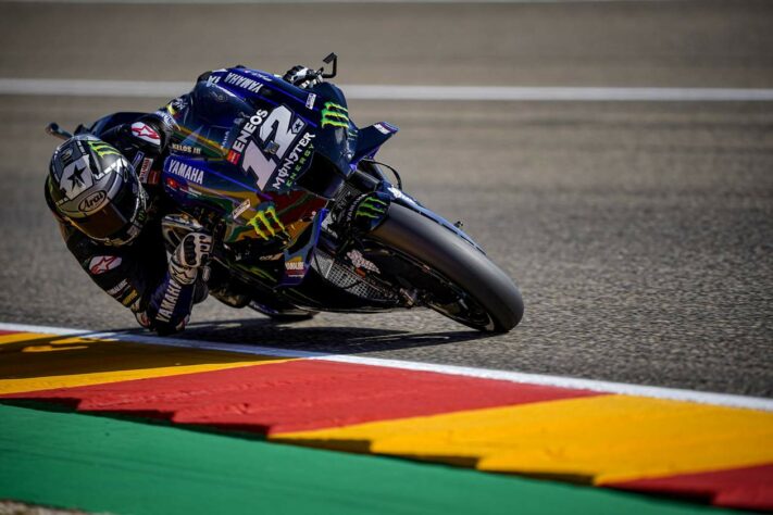 Maverick Viñales foi o mais rápido do dia em Aragão