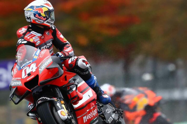 Andrea Dovizioso teve dia apagado em Le Mans e ficou apenas com a 19ª marca