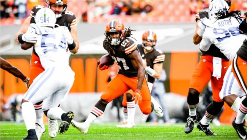 10° Cleveland Browns: Quatro vitórias seguidas, um jogo corrido dominante e a defesa está crescendo. Os Browns estão de cara nova em 2020.