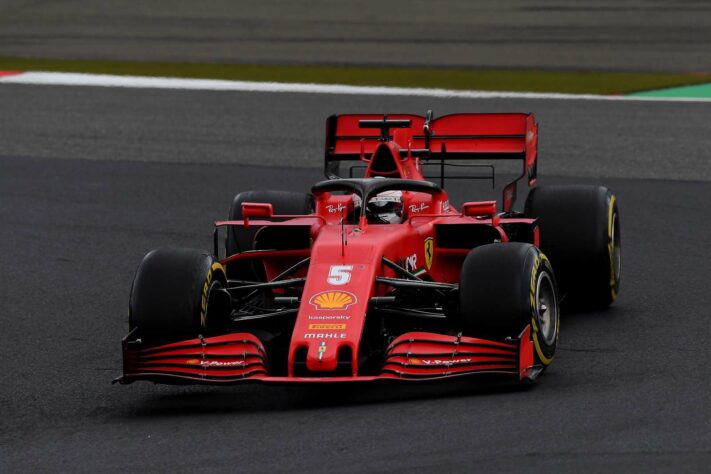 Sebastian Vettel teve um dia esquecível. Completou apenas em 11º 