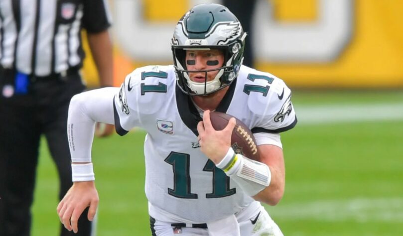 24º Philadelphia Eagles: Defesa e ataque jogam totalmente fora de sintonia. Os Eagles em 2020 parecem um barco à deriva, sem comandante e sem destino.