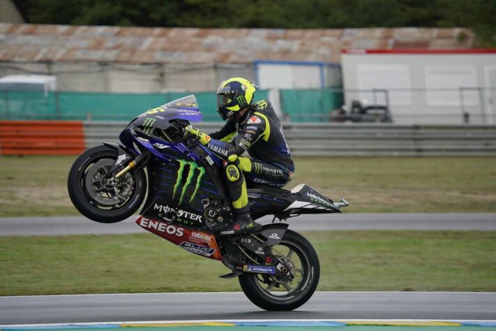 Valentino Rossi fechou como o 12º mais rápido do dia